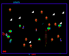 Robotron: 2084 (Solid Blue label)