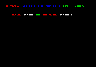 ISG Selection Master Type 2006 System BIOS [BIOS only]