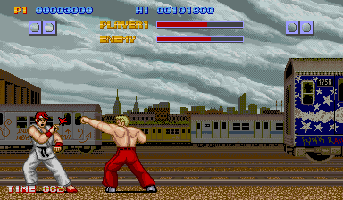 Street Fighter (Japan, pneumatic buttons)