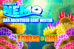 2 Games in 1 - Findet Nemo + Findet Nemo - Das Abenteuer Geht Weiter (Germany) (De+FrDeNl)
